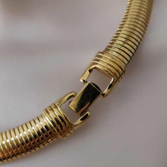 VTG Trifari enamel collar (#213) - Picture 3 of 7